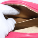 CHANEL Matelasse Chain Big Coco Camera Bag Bag Lamb Skin Pink CC Auth BA8999SAM-21