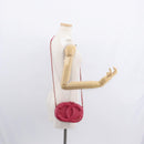 CHANEL Matelasse Chain Big Coco Camera Bag Bag Lamb Skin Pink CC Auth BA8999SAM-23