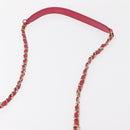 CHANEL Matelasse Chain Big Coco Camera Bag Bag Lamb Skin Pink CC Auth BA8999SAM-9