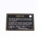 CHANEL Cambon Line Matelasse Bag Lamb Skin Dark Brown Silver CC Auth BA9000SAM-12