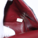 CHANEL Matelasse 25 Double Flap Chain Bag Lamb Skin Black Gold CC Auth BA9002SAV-27