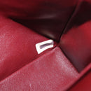 CHANEL Matelasse 25 Double Flap Chain Bag Lamb Skin Black Gold CC Auth BA9005SAM-10