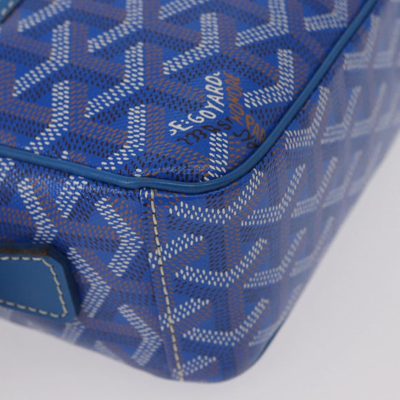 GOYARD Herringbone Cup Veil PM Shoulder Bag PVC Blue Auth BA9006SAM