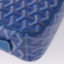 GOYARD Herringbone Cup Veil PM Shoulder Bag PVC Blue Auth BA9006SAM-12