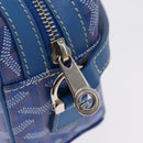 GOYARD Herringbone Cup Veil PM Shoulder Bag PVC Blue Auth BA9006SAM-14