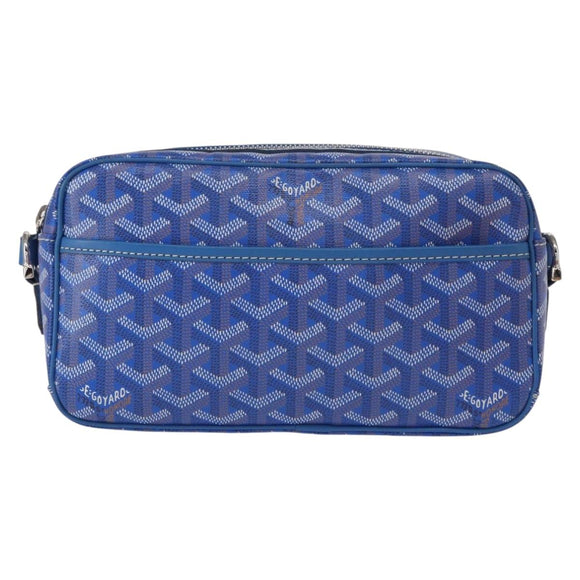 GOYARD Herringbone Cup Veil PM Shoulder Bag PVC Blue Auth BA9006SAM