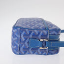 GOYARD Herringbone Cup Veil PM Shoulder Bag PVC Blue Auth BA9006SAM-3
