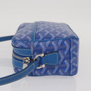 GOYARD Herringbone Cup Veil PM Shoulder Bag PVC Blue Auth BA9006SAM-4