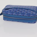 GOYARD Herringbone Cup Veil PM Shoulder Bag PVC Blue Auth BA9006SAM-6