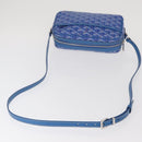 GOYARD Herringbone Cup Veil PM Shoulder Bag PVC Blue Auth BA9006SAM-7