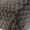 GOYARD Herringbone Saint Louis PM Tote Bag PVC Black Auth BA9007SM-12