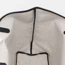 GOYARD Herringbone Saint Louis PM Tote Bag PVC Black Auth BA9007SM-16