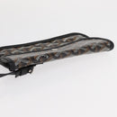 GOYARD Herringbone Saint Louis PM Tote Bag PVC Black Auth BA9007SM-20