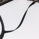 GOYARD Herringbone Saint Louis PM Tote Bag PVC Black Auth BA9007SM-27