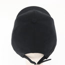 LOEWE Anagram Patch Cap Cotton Black Auth BA9008M-11