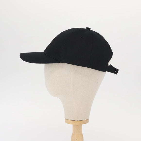 LOEWE Anagram Patch Cap Cotton Black Auth BA9008M