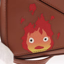 LOEWE Mini Puzzle Loewe x Studio Ghibli Calcifer Bag 2way Brown Auth BA9009SM-20