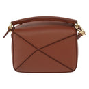 LOEWE Mini Puzzle Loewe x Studio Ghibli Calcifer Bag 2way Brown Auth BA9009SM-2