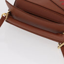 LOEWE Mini Puzzle Loewe x Studio Ghibli Calcifer Bag 2way Brown Auth BA9009SM-7