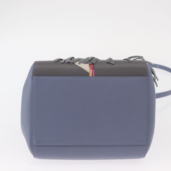 LOEWE Markl Hammock Nugget Loewe x Studio Ghibli 2way Blue Gold Auth BA9010SM