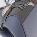 LOEWE Markl Hammock Nugget Loewe x Studio Ghibli 2way Blue Gold Auth BA9010SM-16