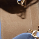 LOEWE Markl Hammock Nugget Loewe x Studio Ghibli 2way Blue Gold Auth BA9010SM-10