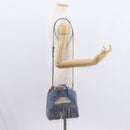 LOEWE Markl Hammock Nugget Loewe x Studio Ghibli 2way Blue Gold Auth BA9010SM-26