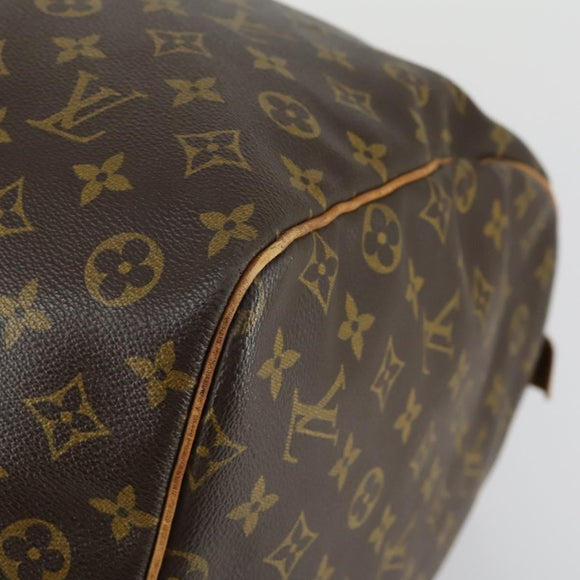 LOUIS VUITTON Monogram Keepall 60 Boston Bag M41422 LV Auth BA9012