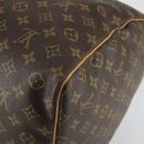LOUIS VUITTON Monogram Keepall 60 Boston Bag M41422 LV Auth BA9012-15