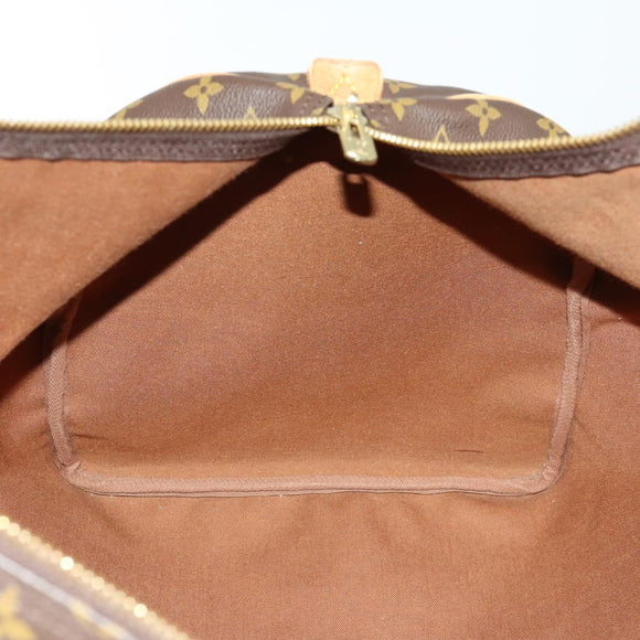 LOUIS VUITTON Monogram Keepall 60 Boston Bag M41422 LV Auth BA9012