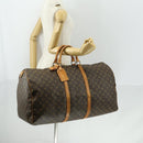LOUIS VUITTON Monogram Keepall 60 Boston Bag M41422 LV Auth BA9012-22