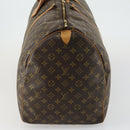 LOUIS VUITTON Monogram Keepall 60 Boston Bag M41422 LV Auth BA9012-3