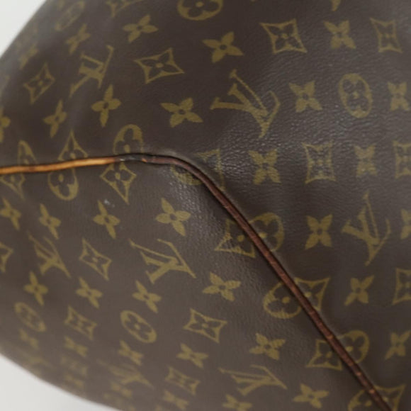 LOUIS VUITTON Monogram Keepall 55 Boston Bag M41424 LV Auth BA9013