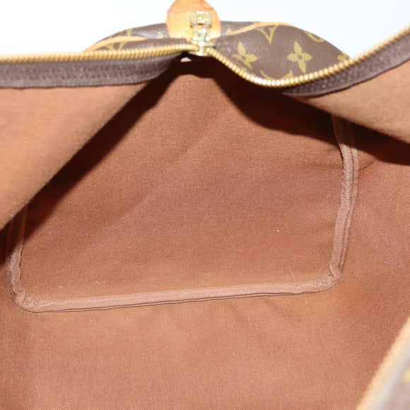 LOUIS VUITTON Monogram Keepall 55 Boston Bag M41424 LV Auth BA9013