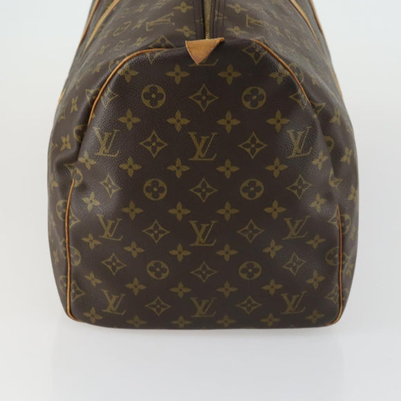 LOUIS VUITTON Monogram Keepall 55 Boston Bag M41424 LV Auth BA9013