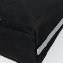 Salvatore Ferragamo Vala Shoulder Bag Suede Black Gold Auth BA9014-12