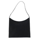 Salvatore Ferragamo Vala Shoulder Bag Suede Black Gold Auth BA9014-2