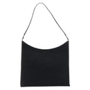 Salvatore Ferragamo Vala Shoulder Bag Suede Black Gold Auth BA9014-3
