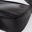 Salvatore Ferragamo Vala Shoulder Bag Leather Black Gold Auth BA9016-13