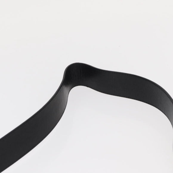 Salvatore Ferragamo Vala Shoulder Bag Leather Black Gold Auth BA9016