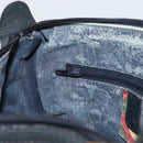 GUCCI GG Supreme Sherry Line Shoulder Bag PVC Navy Gold 89 02 032 Auth BA9017-22