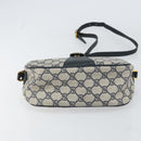 GUCCI GG Supreme Sherry Line Shoulder Bag PVC Navy Gold 89 02 032 Auth BA9017-5