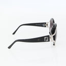 FENDI Sunglasses plastic Black Auth BA9022-4