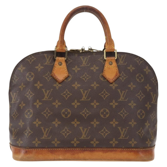 LOUIS VUITTON Monogram Alma Hand Bag M51130 LV Auth BA9027