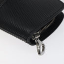 LOUIS VUITTON Epi Porte Monnaie Z Coin Purse Black M63682 LV Auth BA903-15