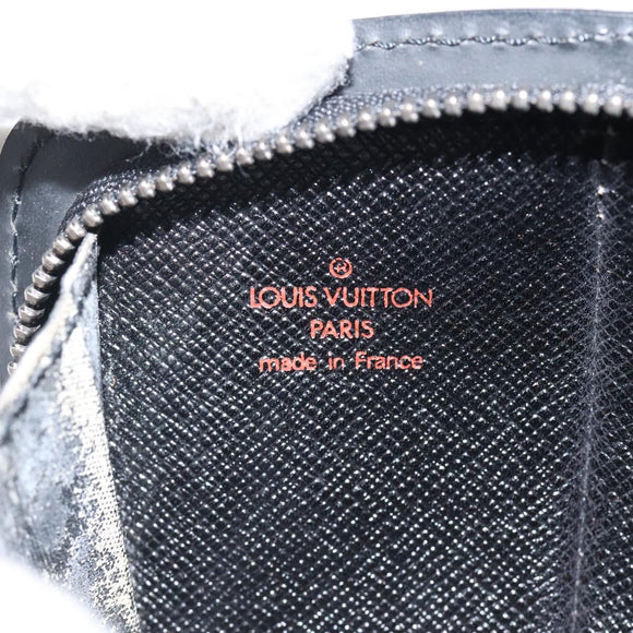 LOUIS VUITTON Epi Porte Monnaie Z Coin Purse Black M63682 LV Auth BA903