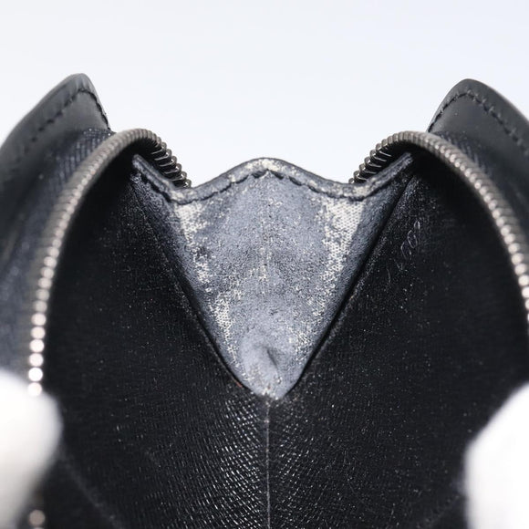 LOUIS VUITTON Epi Porte Monnaie Z Coin Purse Black M63682 LV Auth BA903