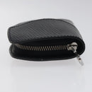 LOUIS VUITTON Epi Porte Monnaie Z Coin Purse Black M63682 LV Auth BA903-4
