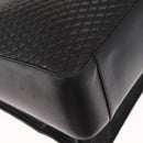 BALLY Shoulder Bag Leather Black Gold Auth BA9031-15