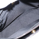 BALLY Shoulder Bag Leather Black Gold Auth BA9031-11